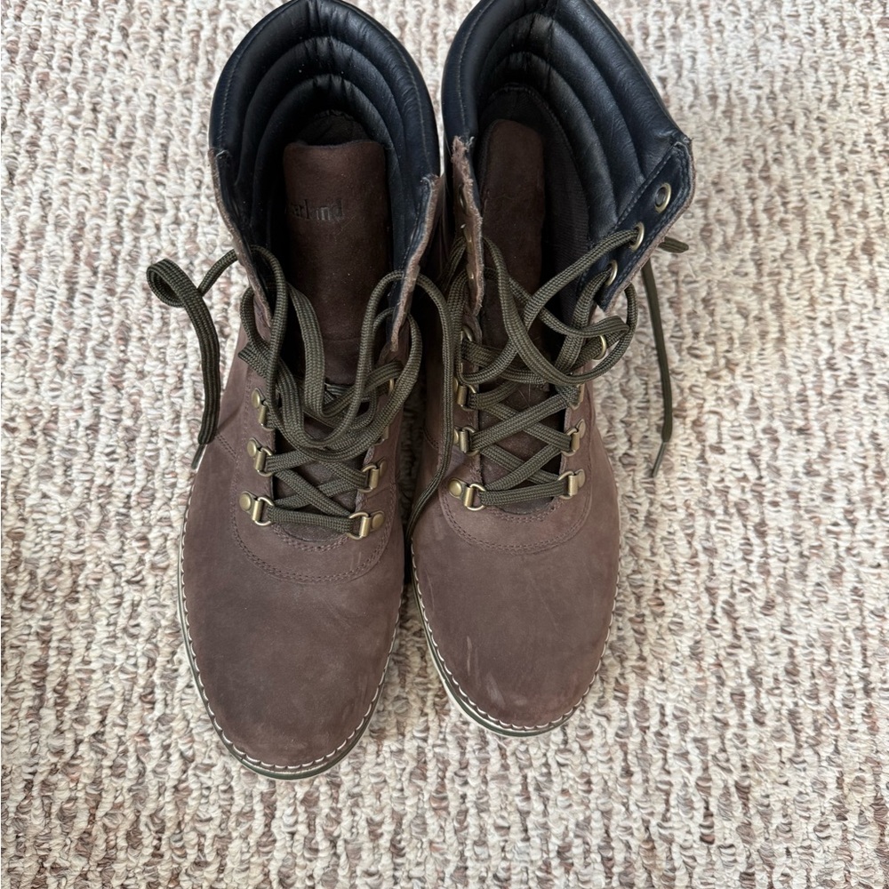 Timberland Brown Lace Up Boots